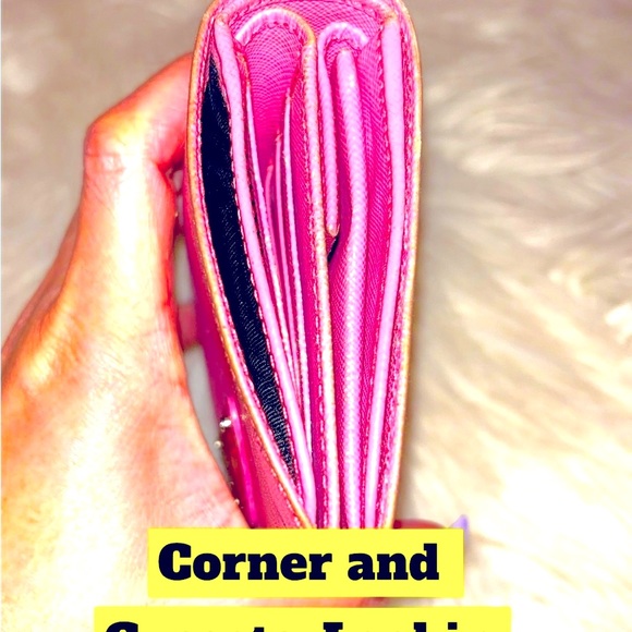 Authentic Prada Pink Snap Wallet - Picture 5 of 7